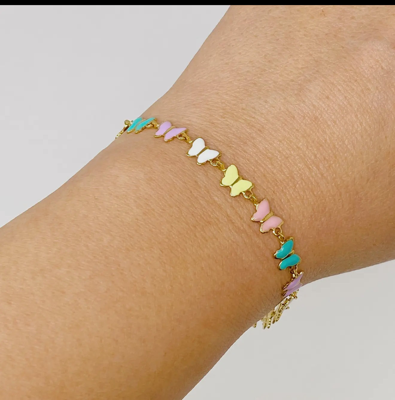 Linked Butterflies Bracelet