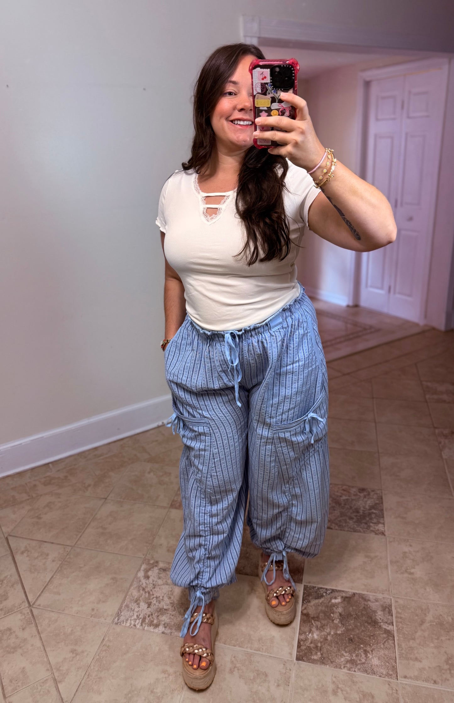 Cloud Cruiser Pants – Blue Stripe