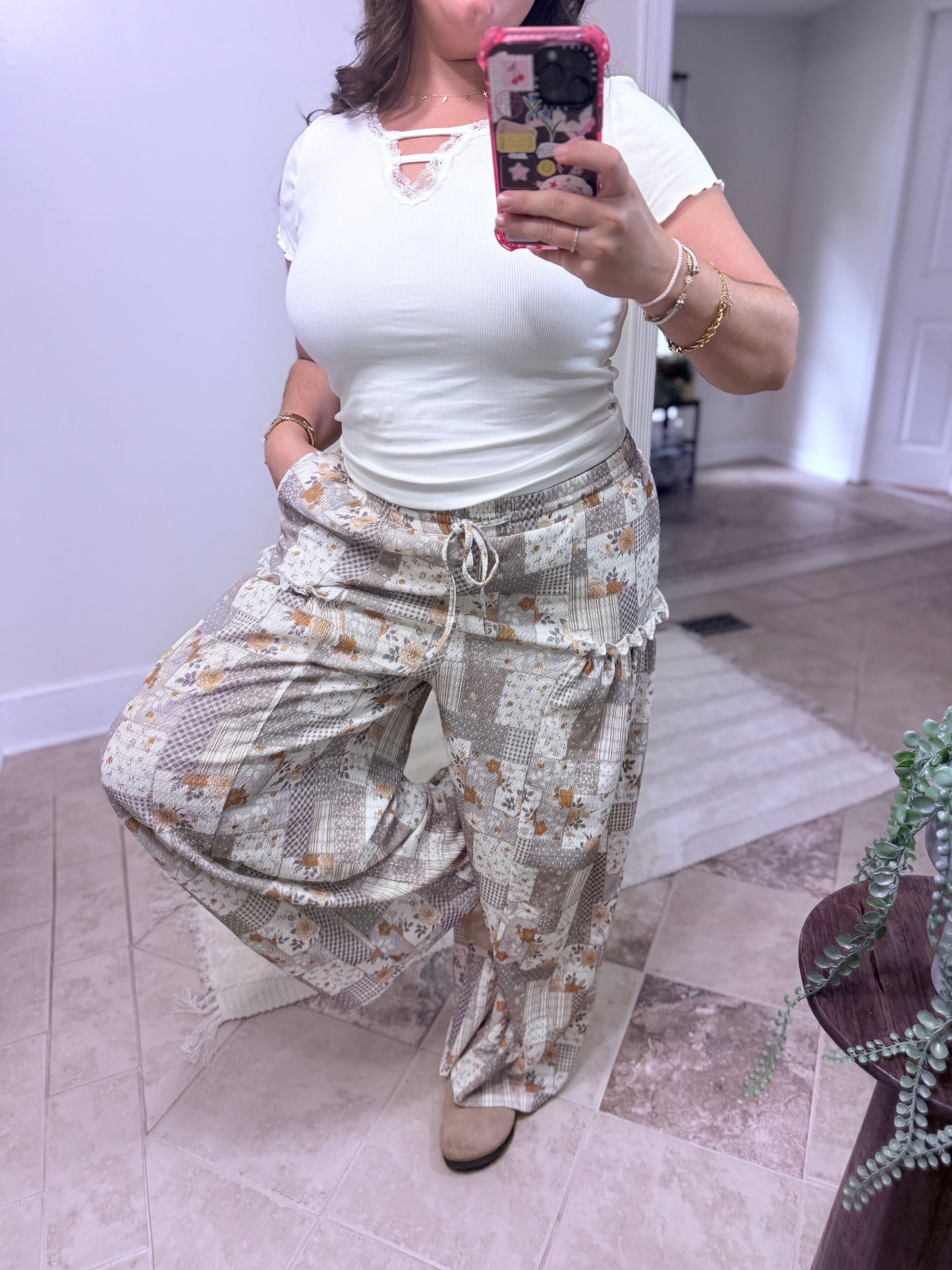 Golden Hour Patchwork Pants