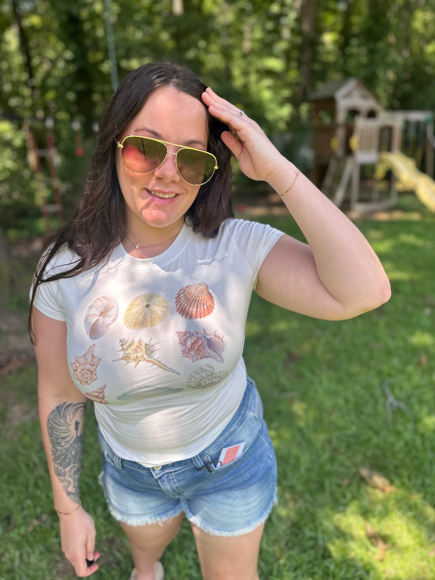 Beach Babe Baby Tee