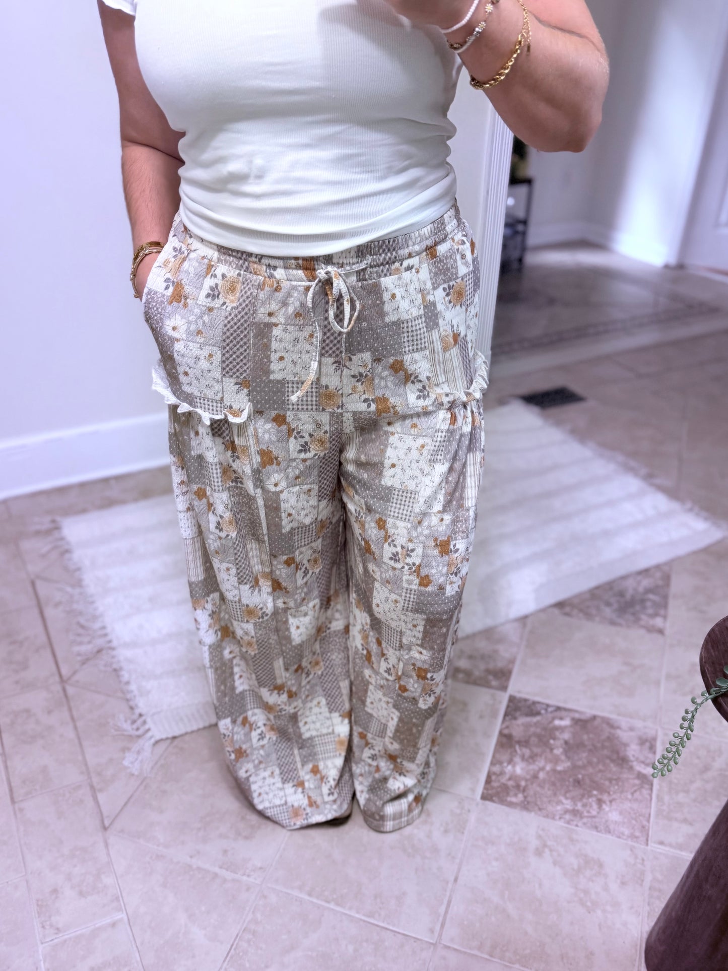 Golden Hour Patchwork Pants