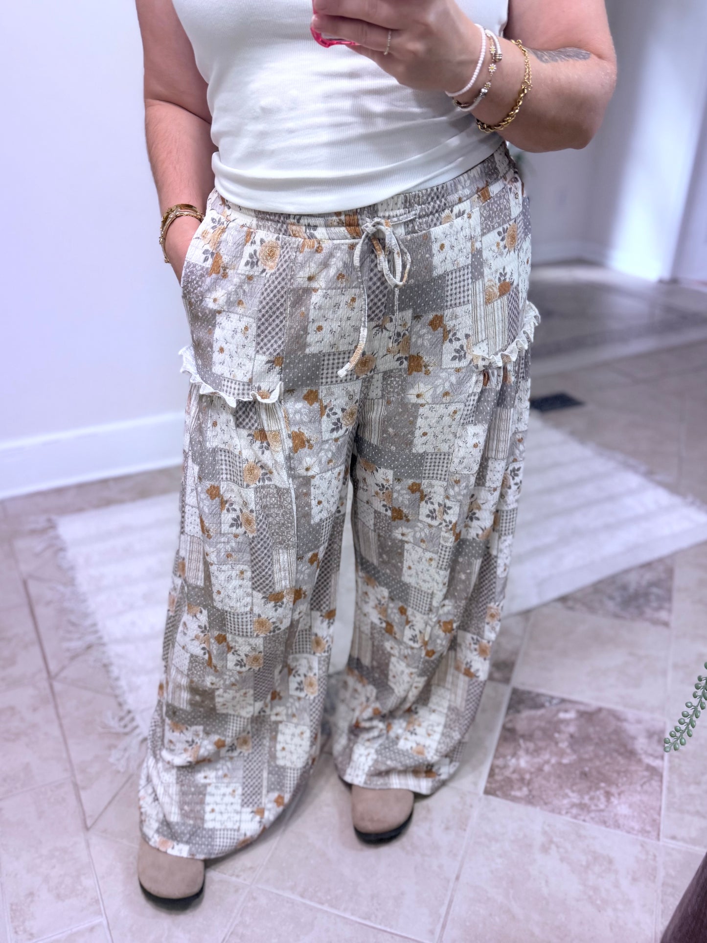 Golden Hour Patchwork Pants