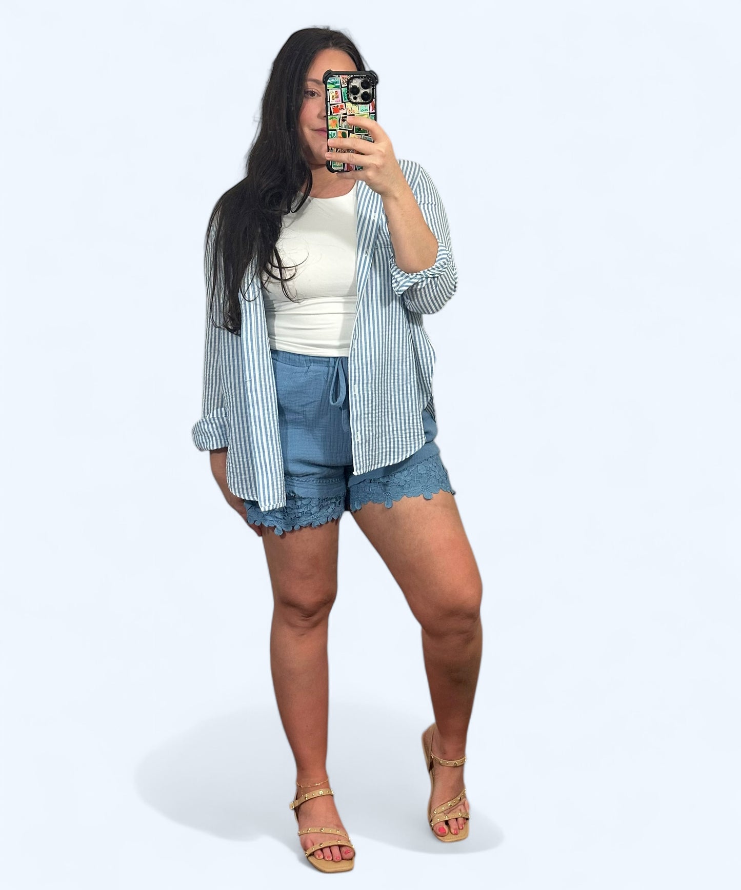 Coastal Breeze Button Up