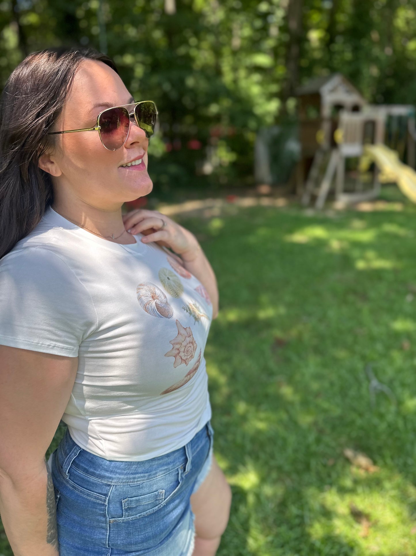 Beach Babe Baby Tee