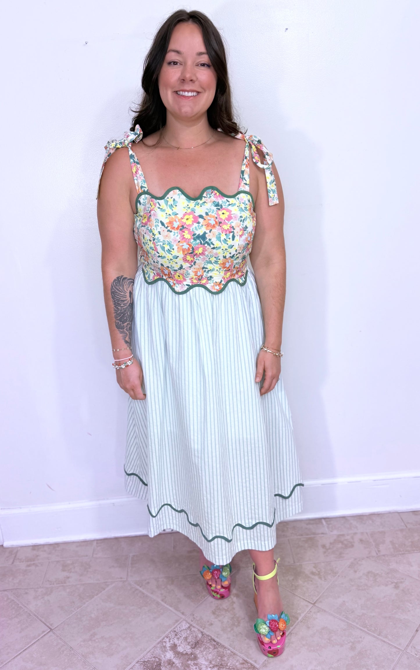 Sweet Pea Midi Dress