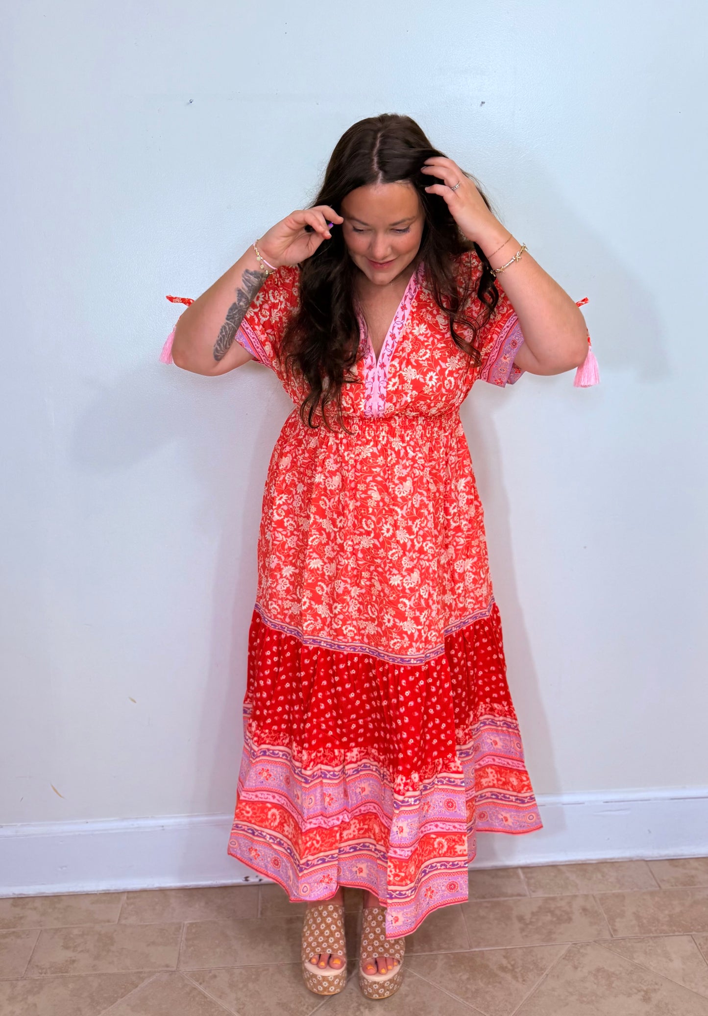 The Sunset Bloom Dress