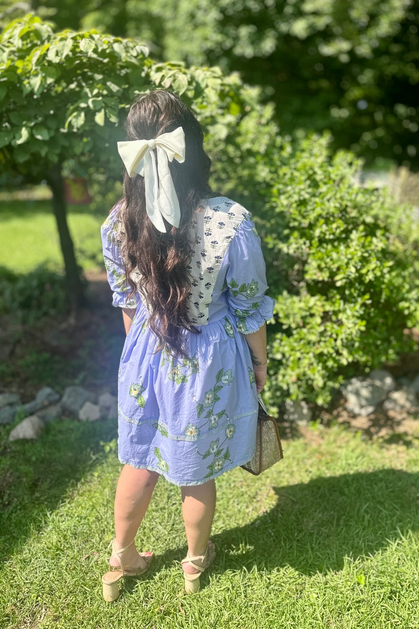 Periwinkle Picnic Dress
