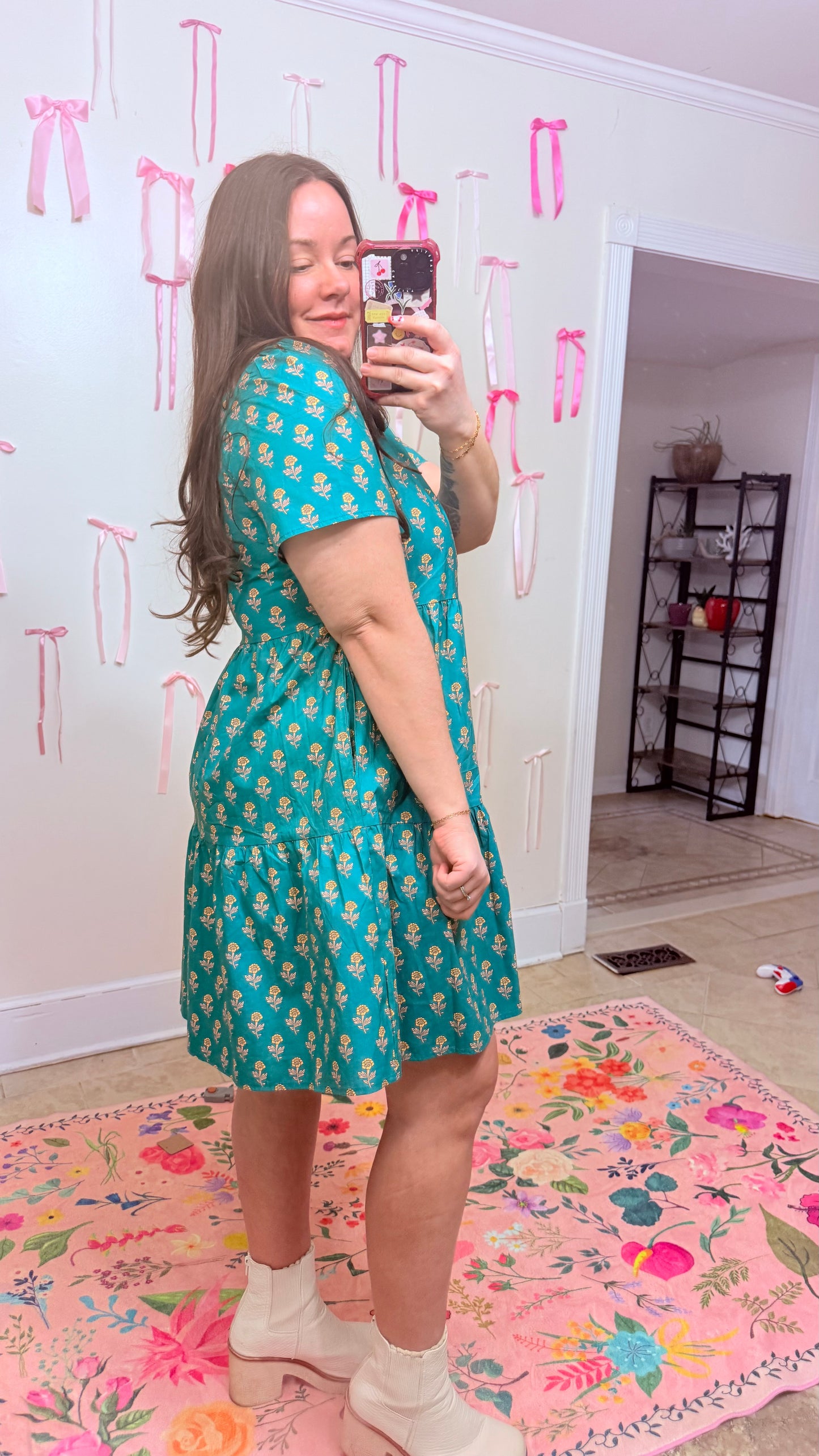 Emerald Garden Dress