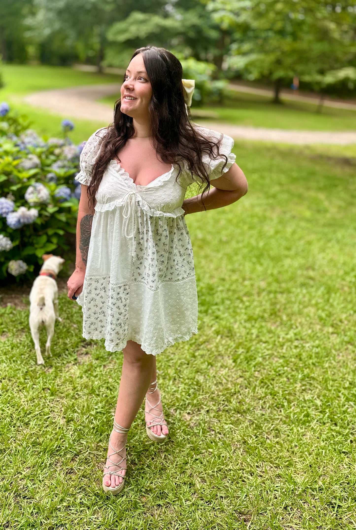 Patch and Petal Dress