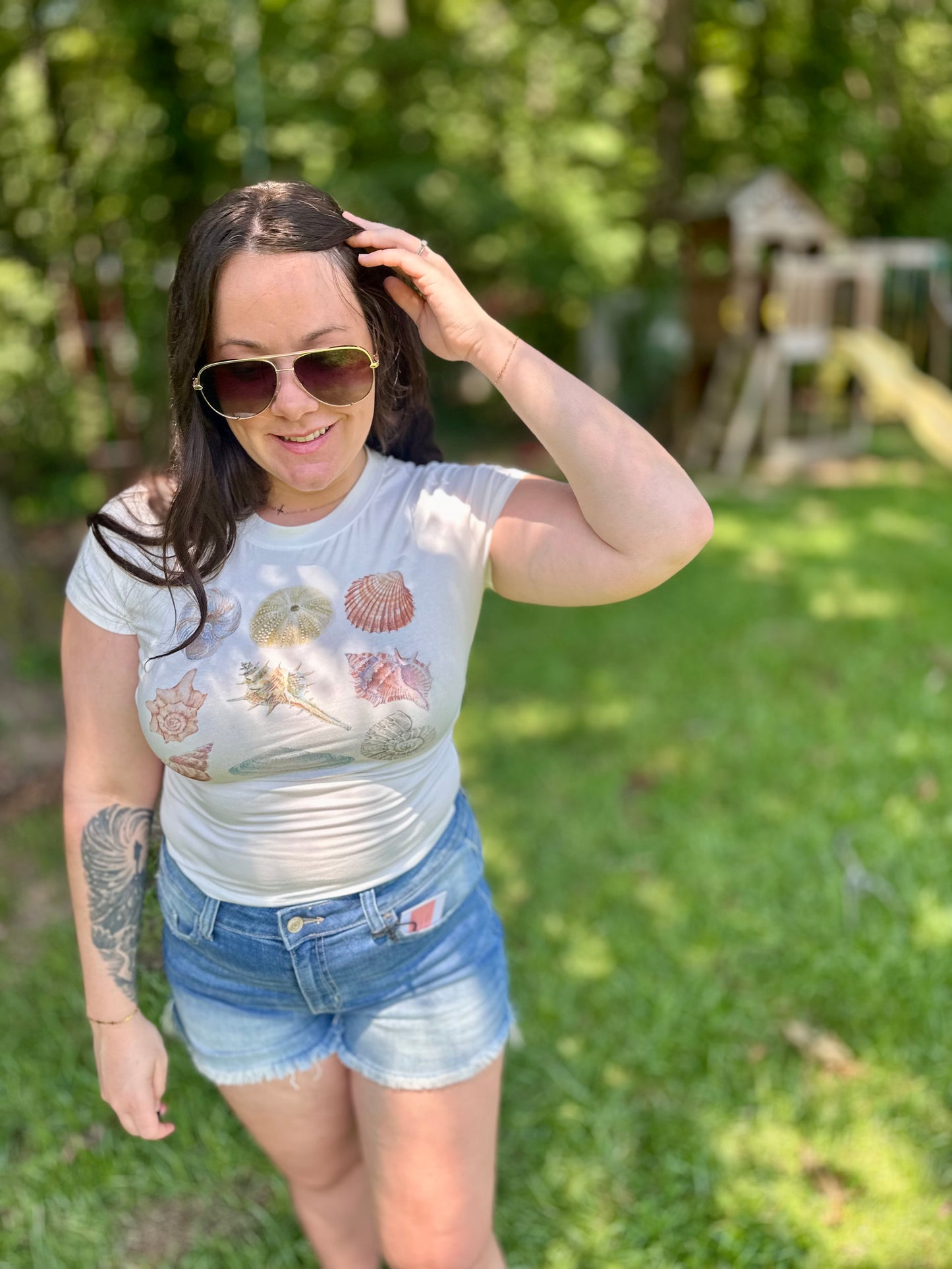 Beach Babe Baby Tee