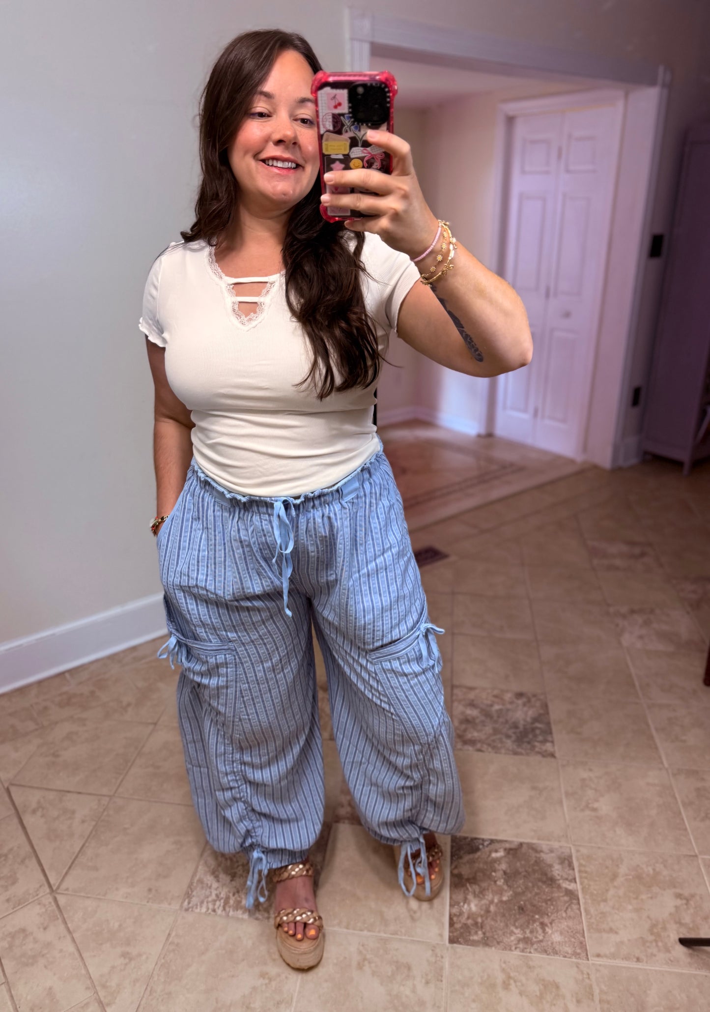 Cloud Cruiser Pants – Blue Stripe