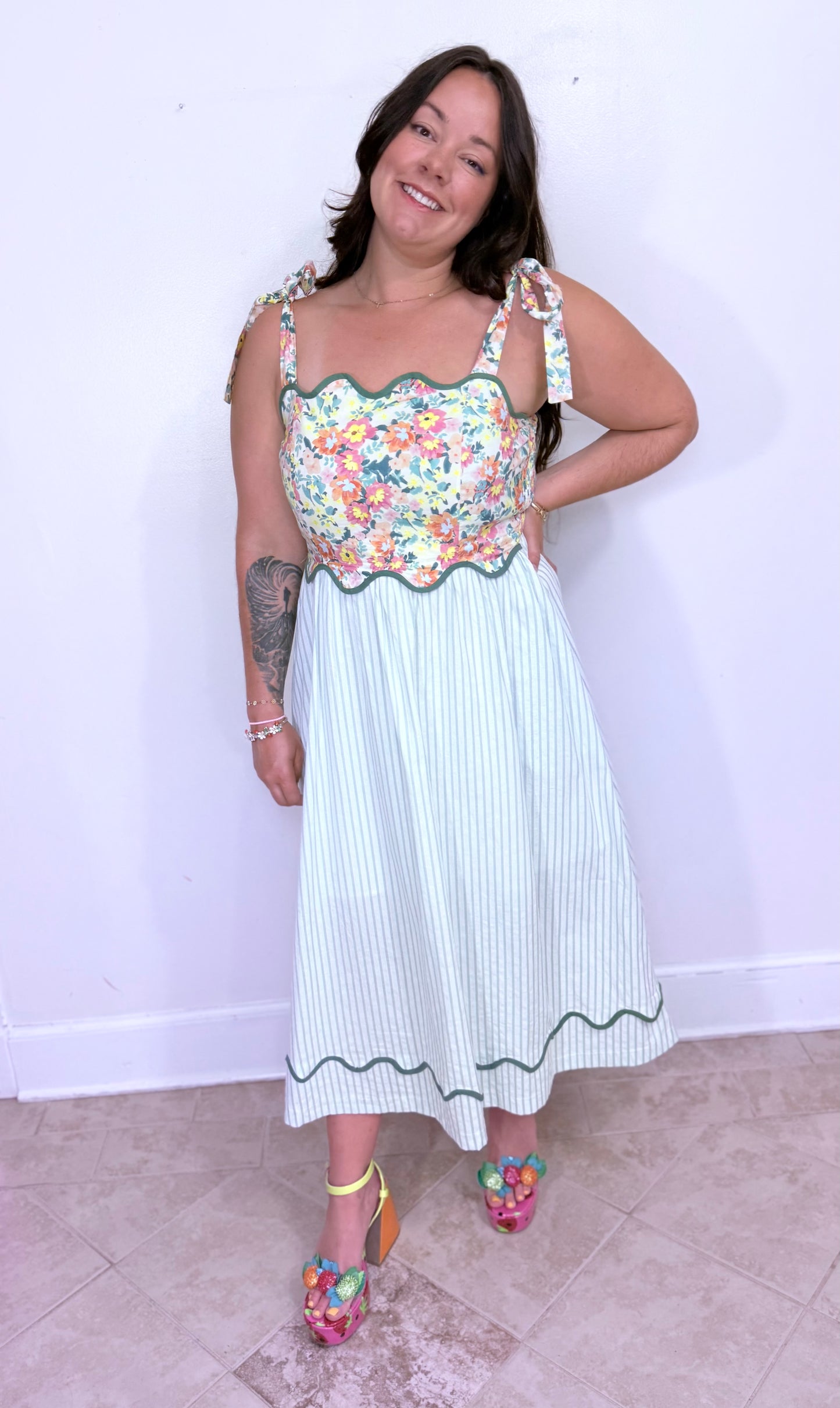 Sweet Pea Midi Dress