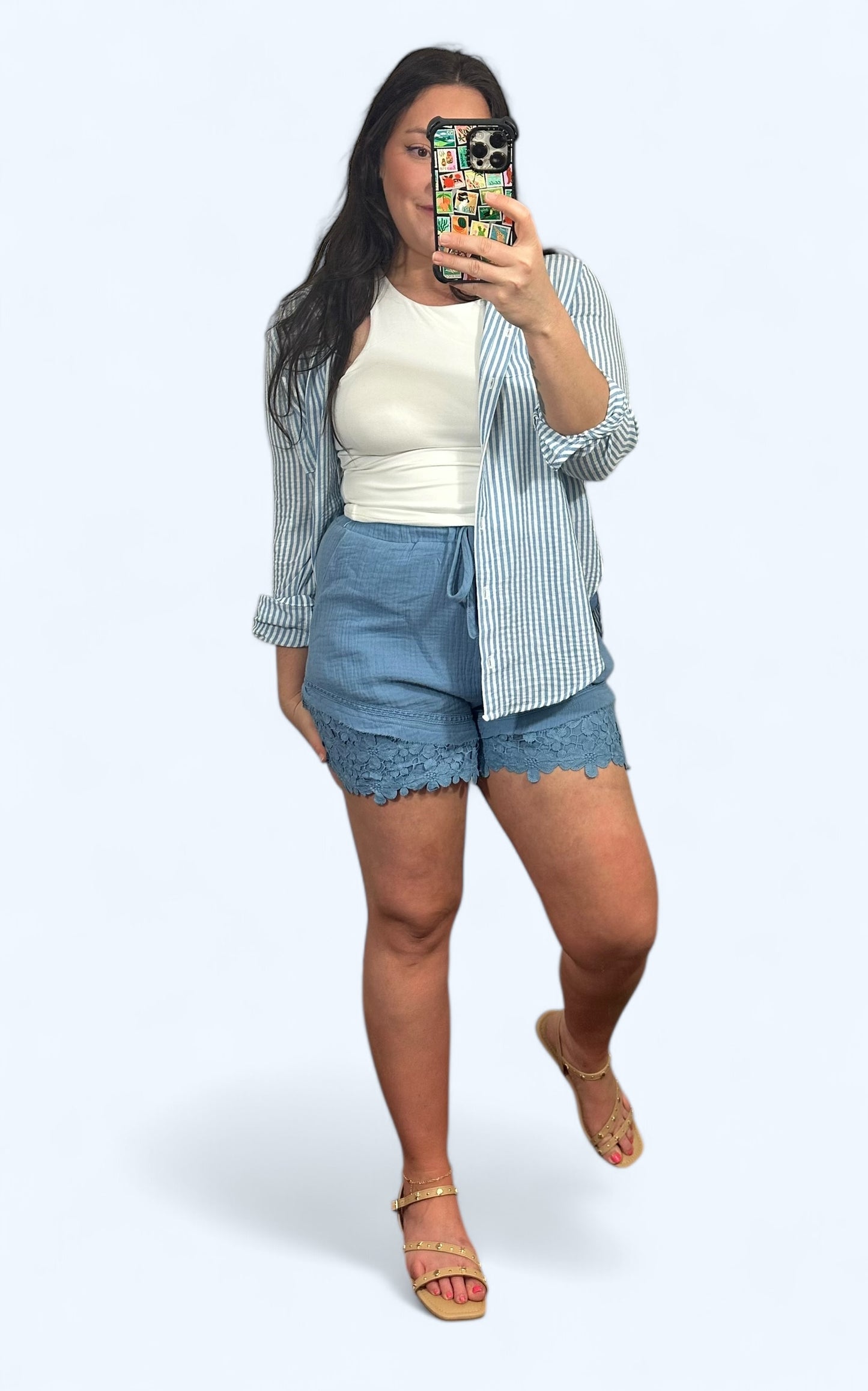Coastal Breeze Button Up