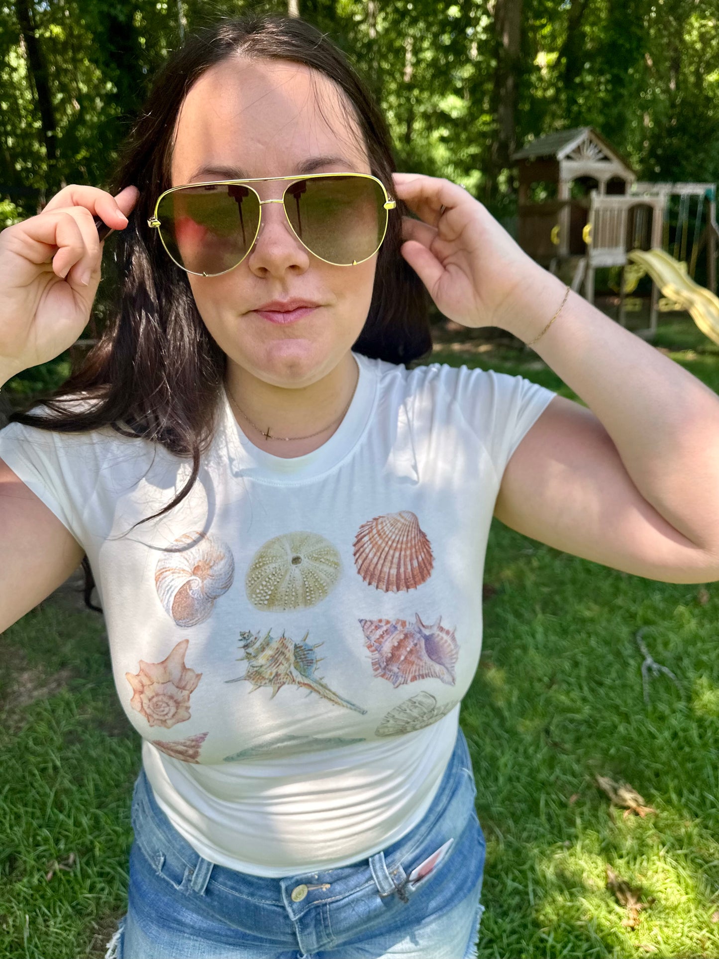 Beach Babe Baby Tee
