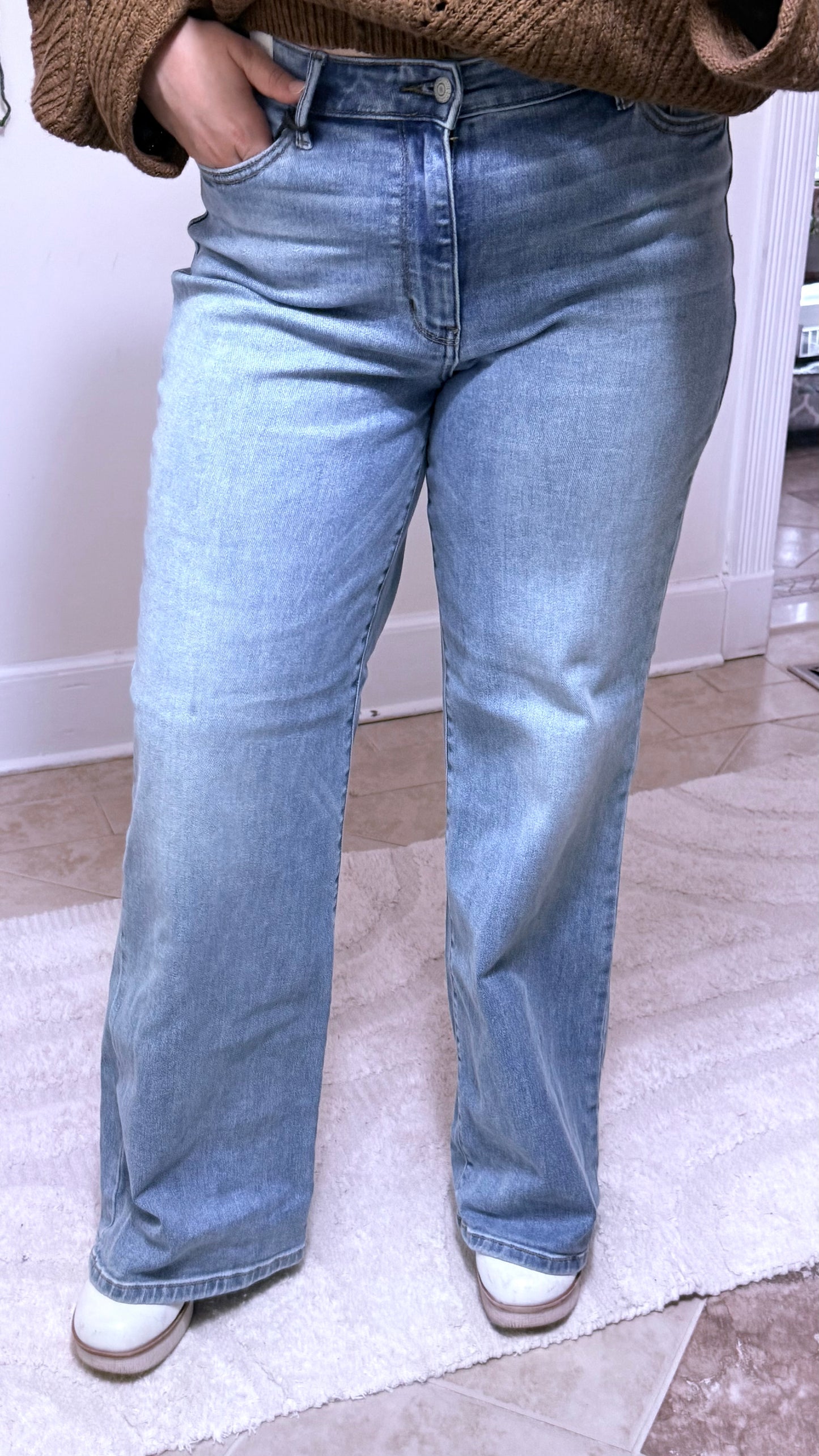 Judy Blue Vintage Wide Leg Jeans