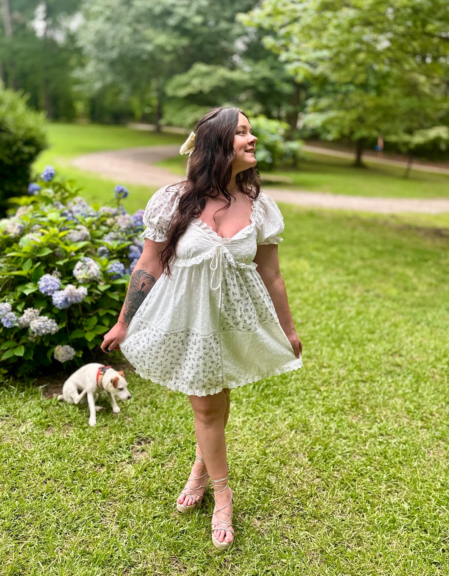Patch and Petal Dress