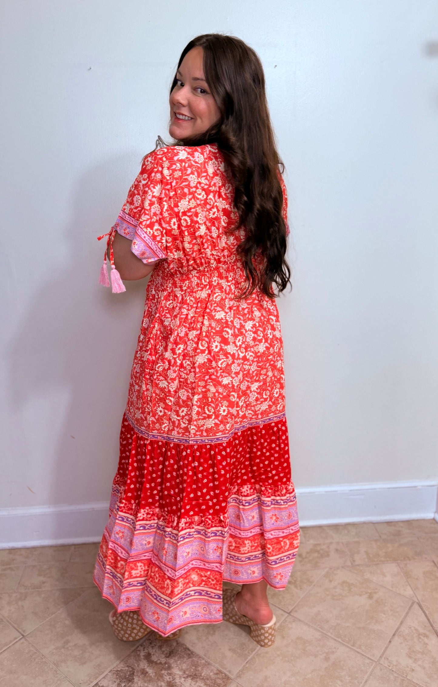The Sunset Bloom Dress