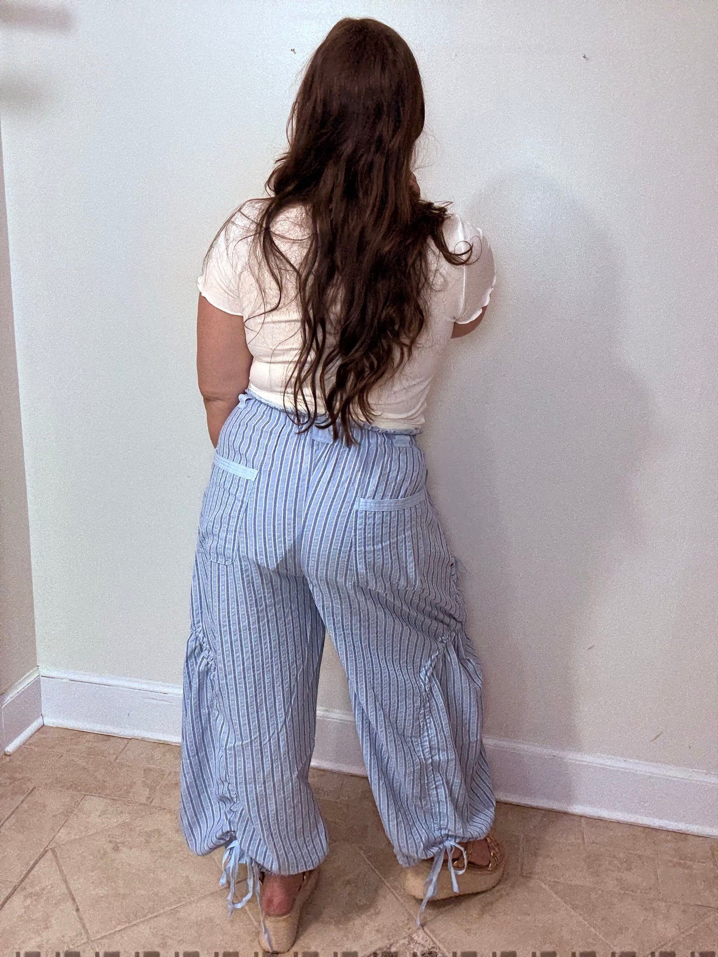 Cloud Cruiser Pants – Blue Stripe