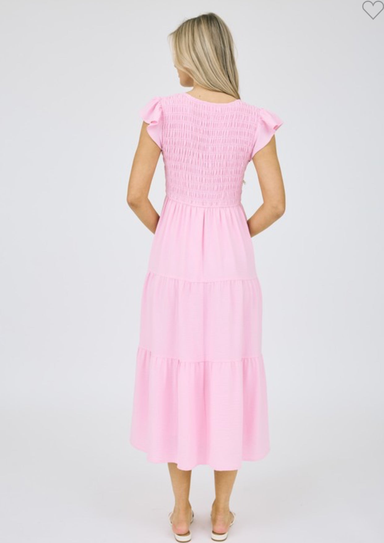 Soft Blush Meadow Dress