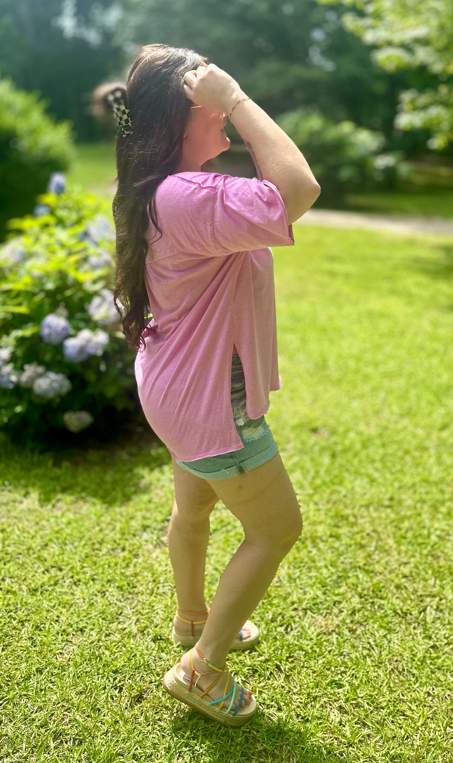 Pink Boyfriend Tee