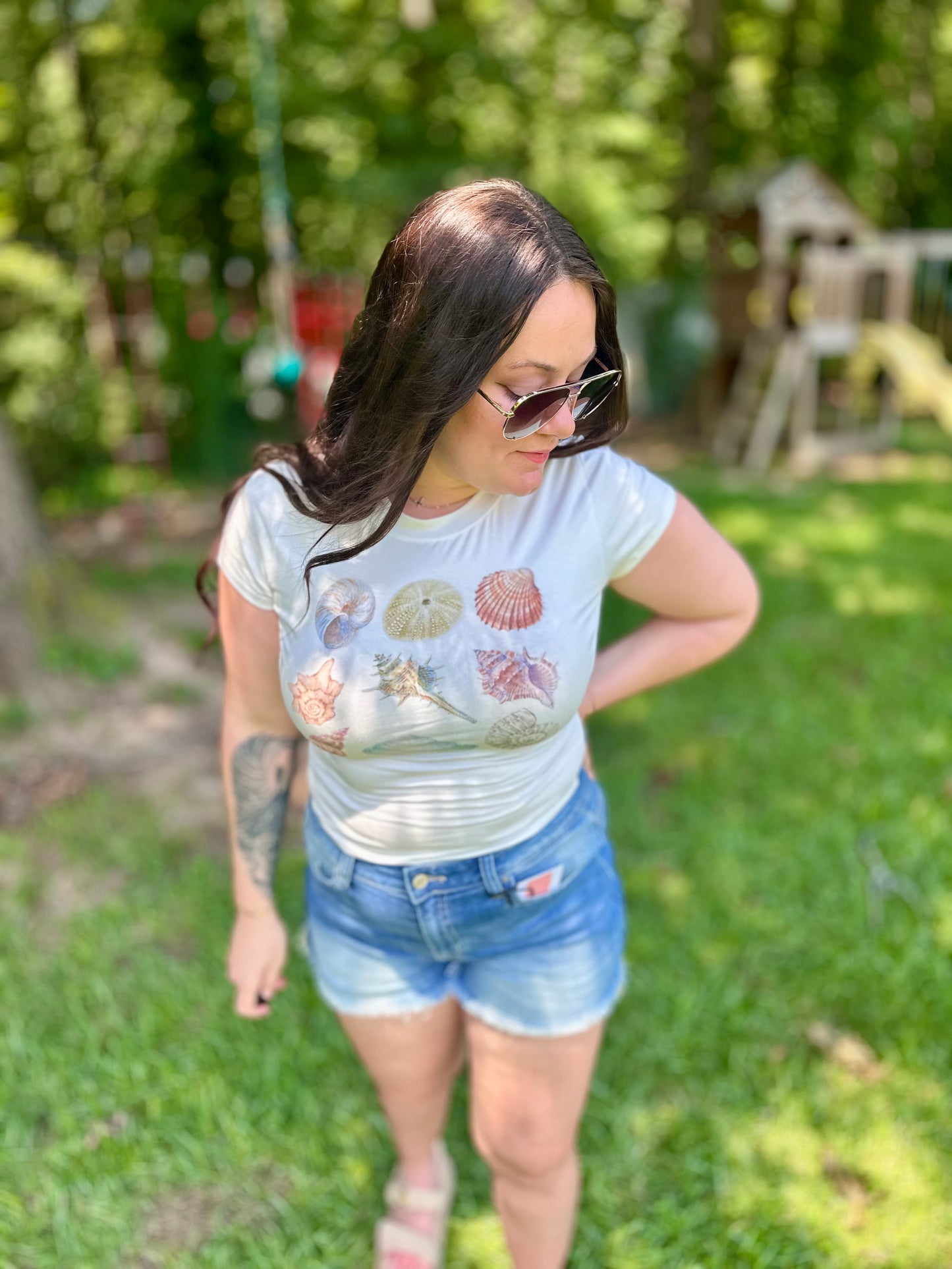 Beach Babe Baby Tee