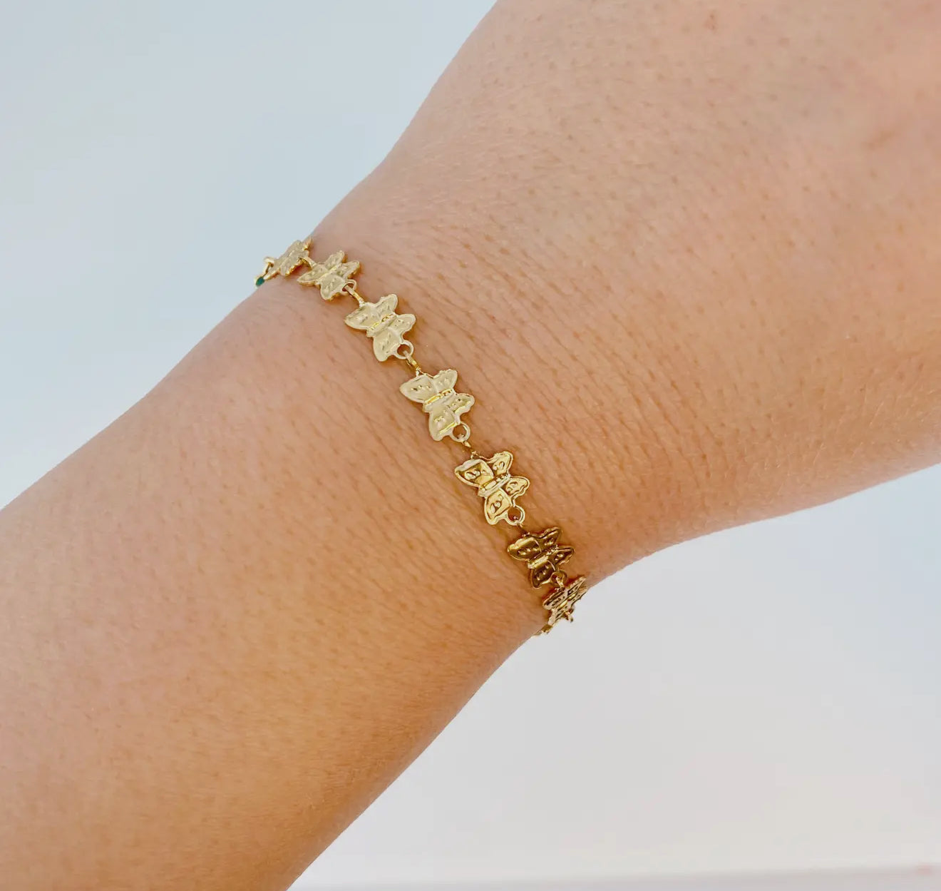 Linked Butterflies Bracelet