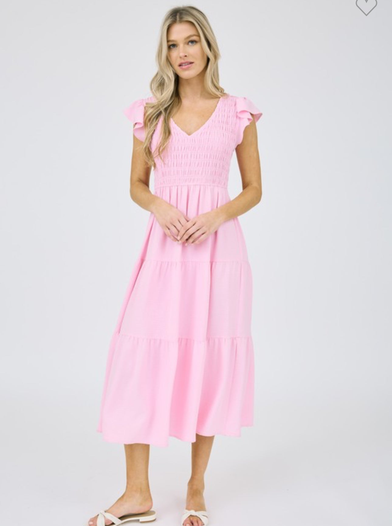 Soft Blush Meadow Dress