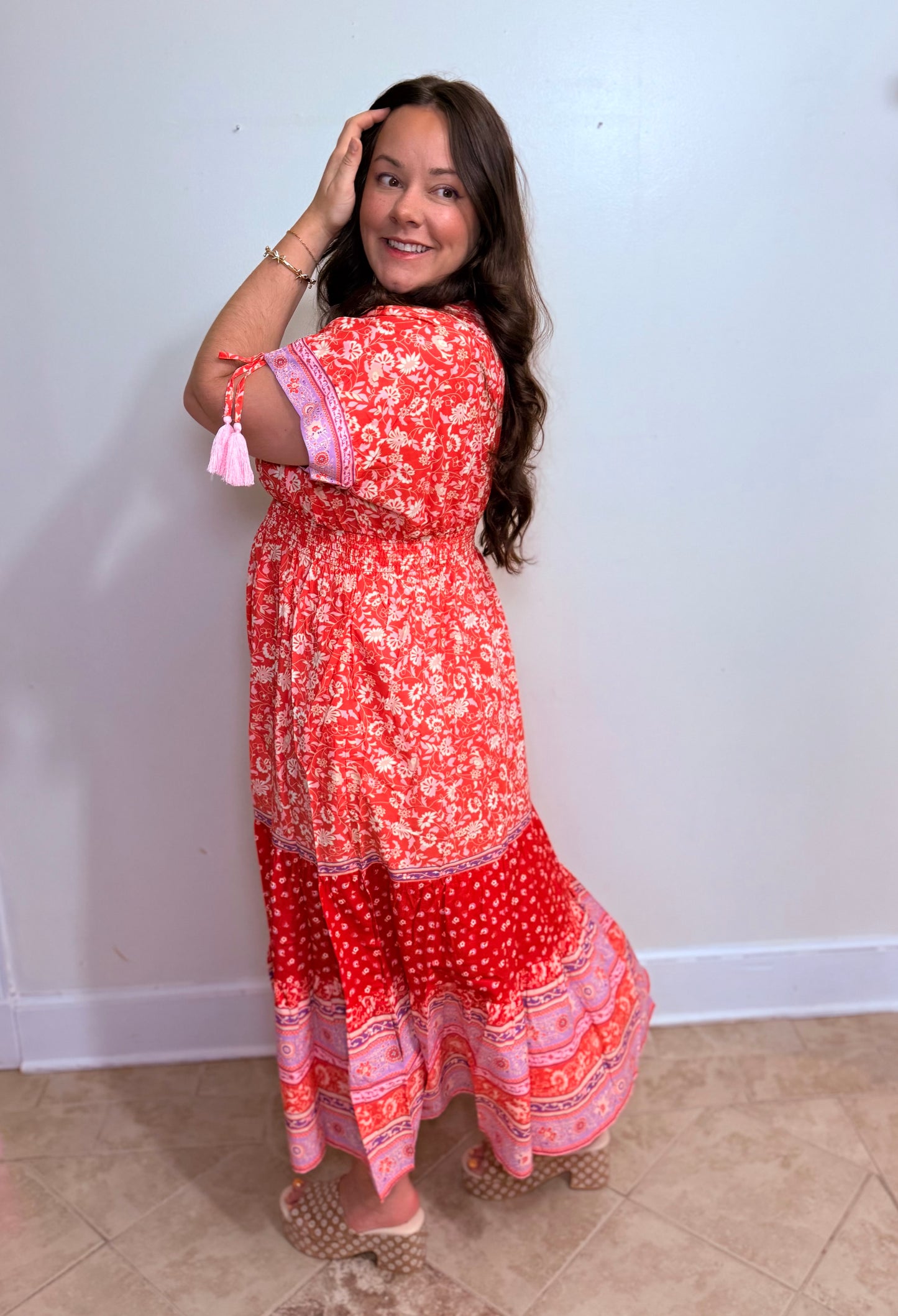 The Sunset Bloom Dress