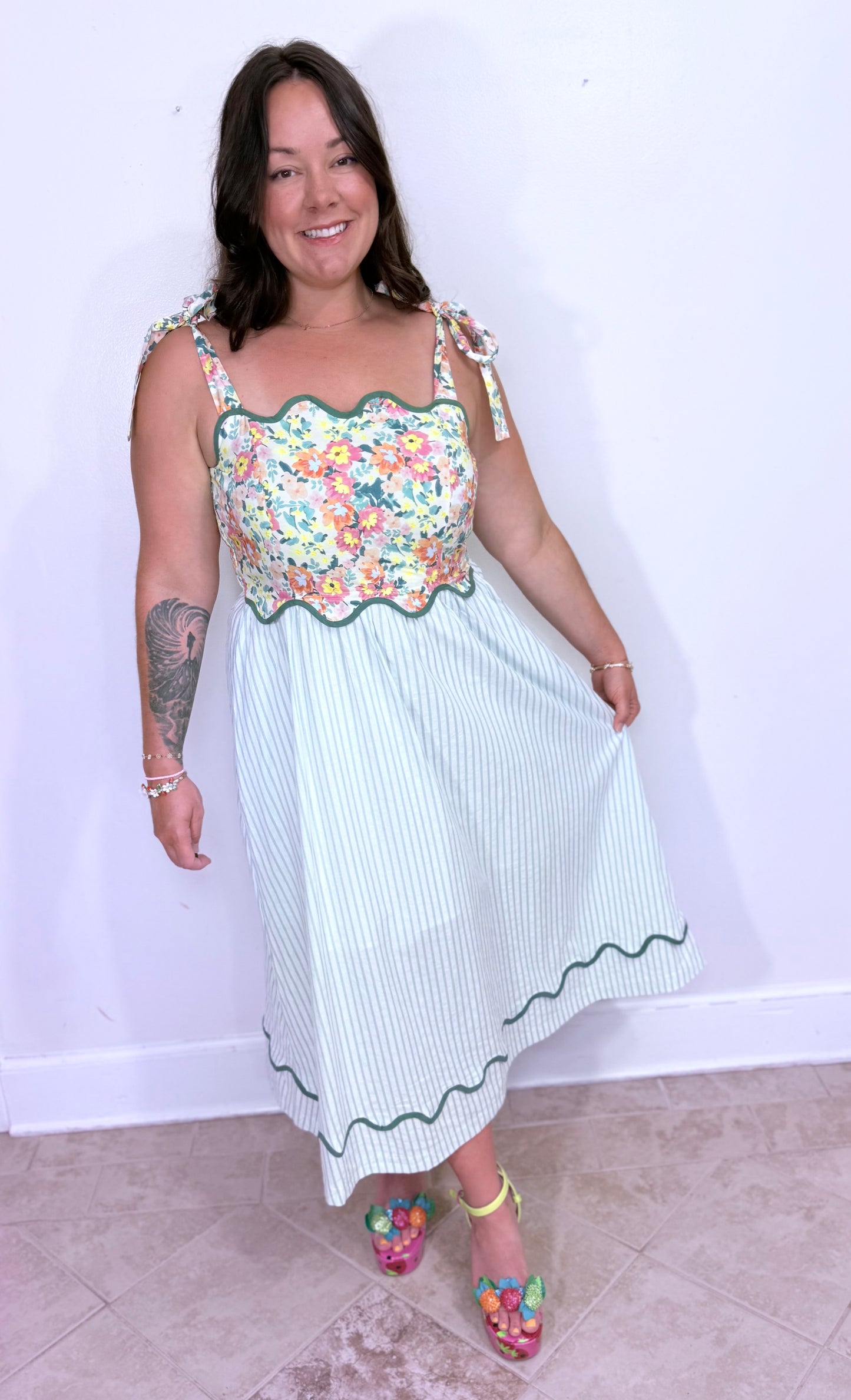 Sweet Pea Midi Dress