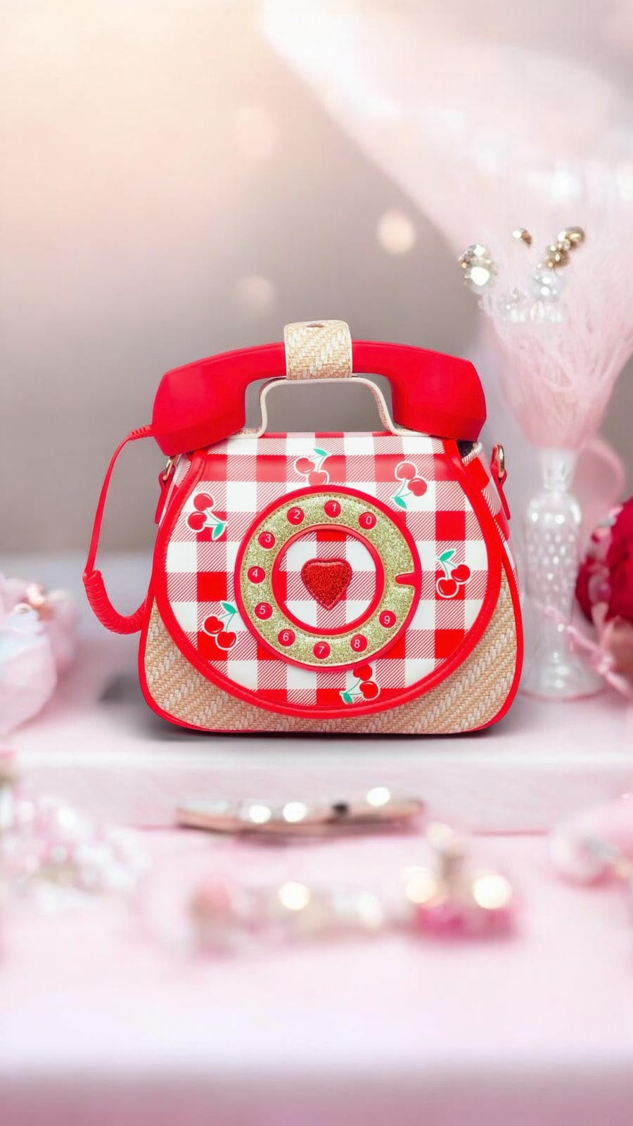 Cherry Phone Purse