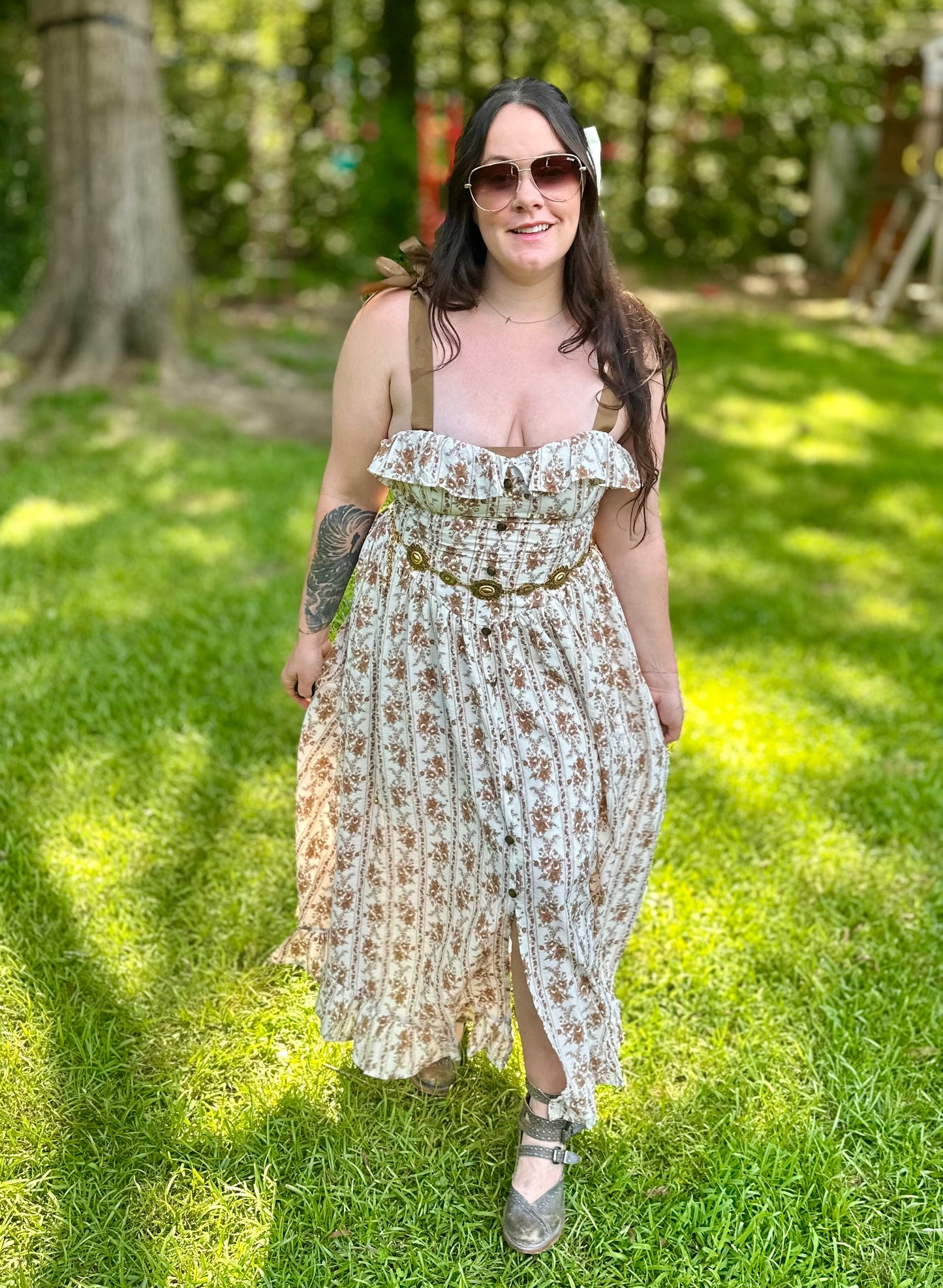 Saddle Rose Midi
