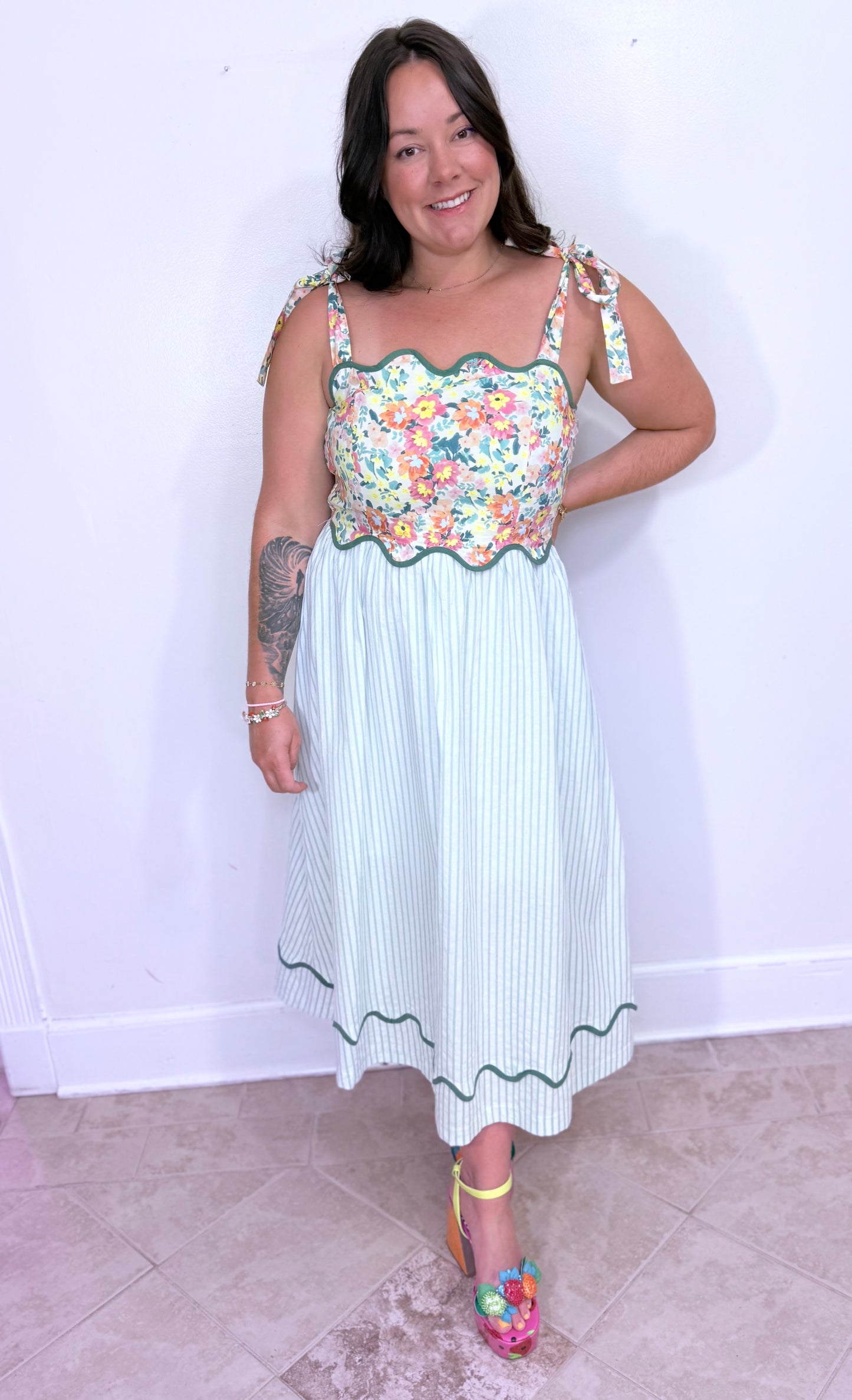 Sweet Pea Midi Dress