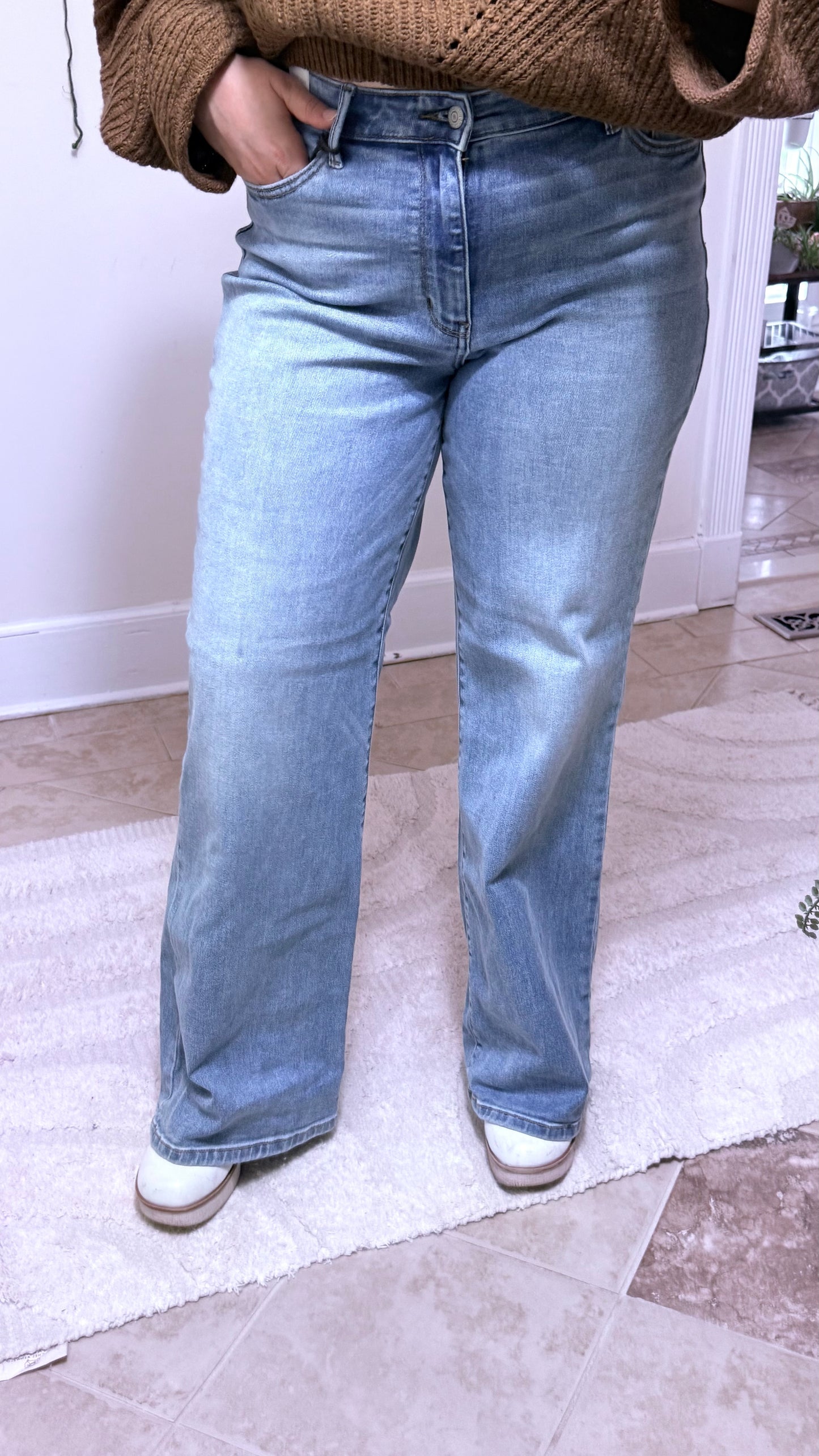 Judy Blue Vintage Wide Leg Jeans