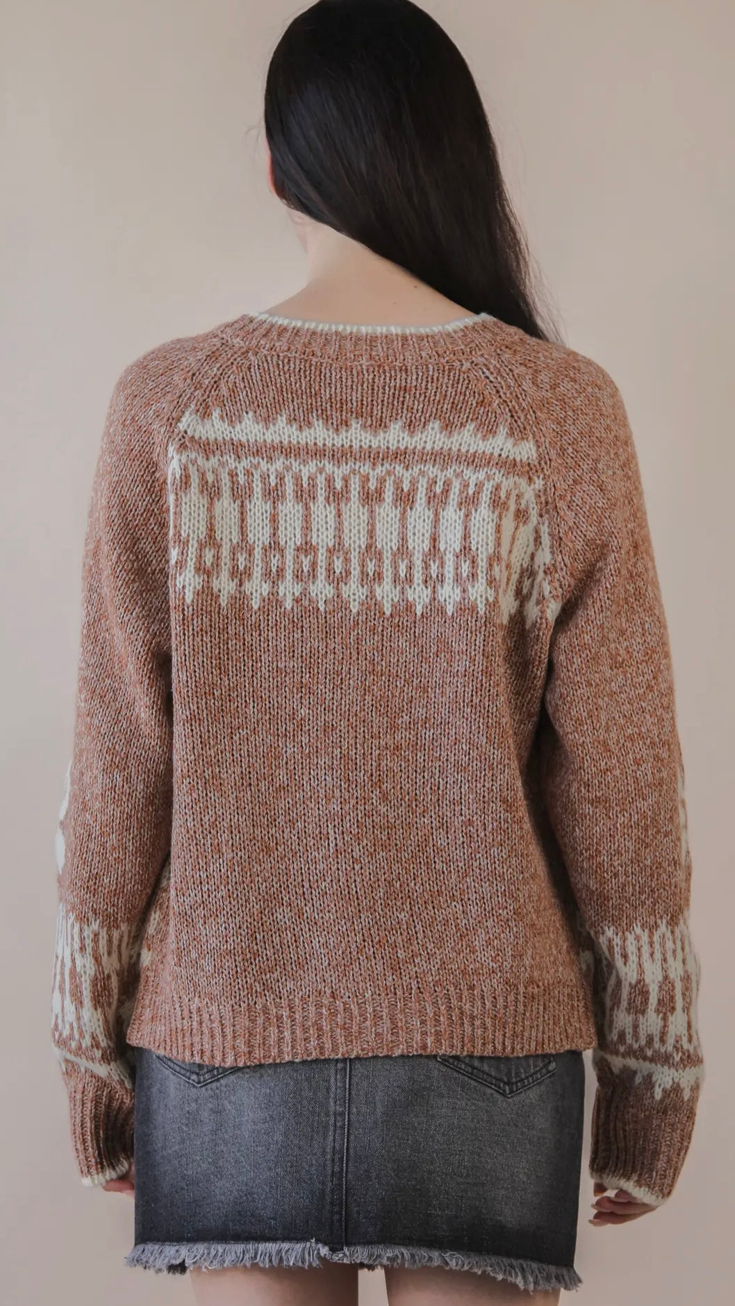 Brown Swan Cardi