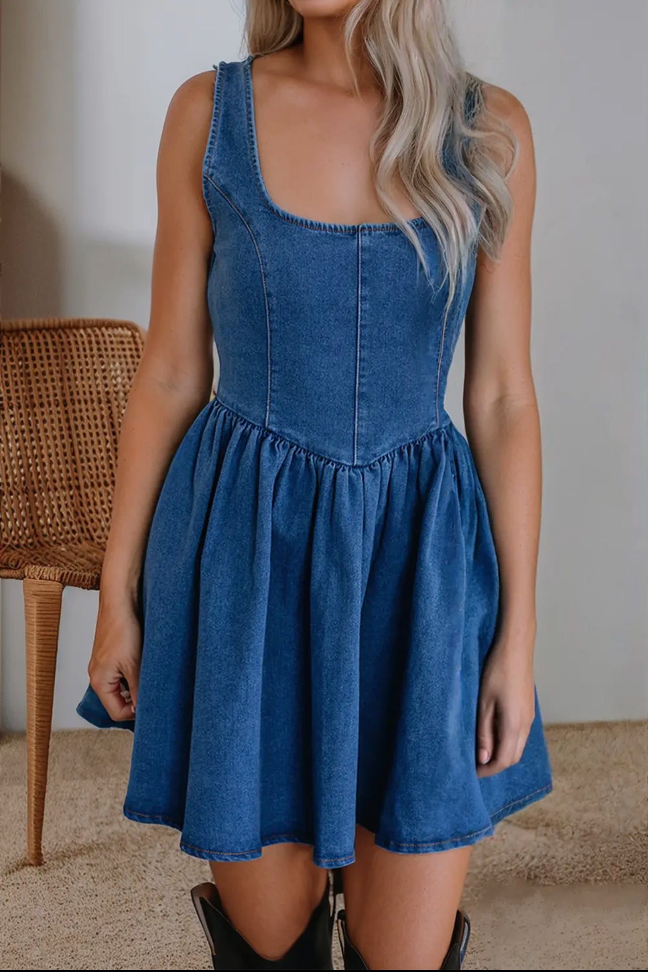 Dixie Denim Dress