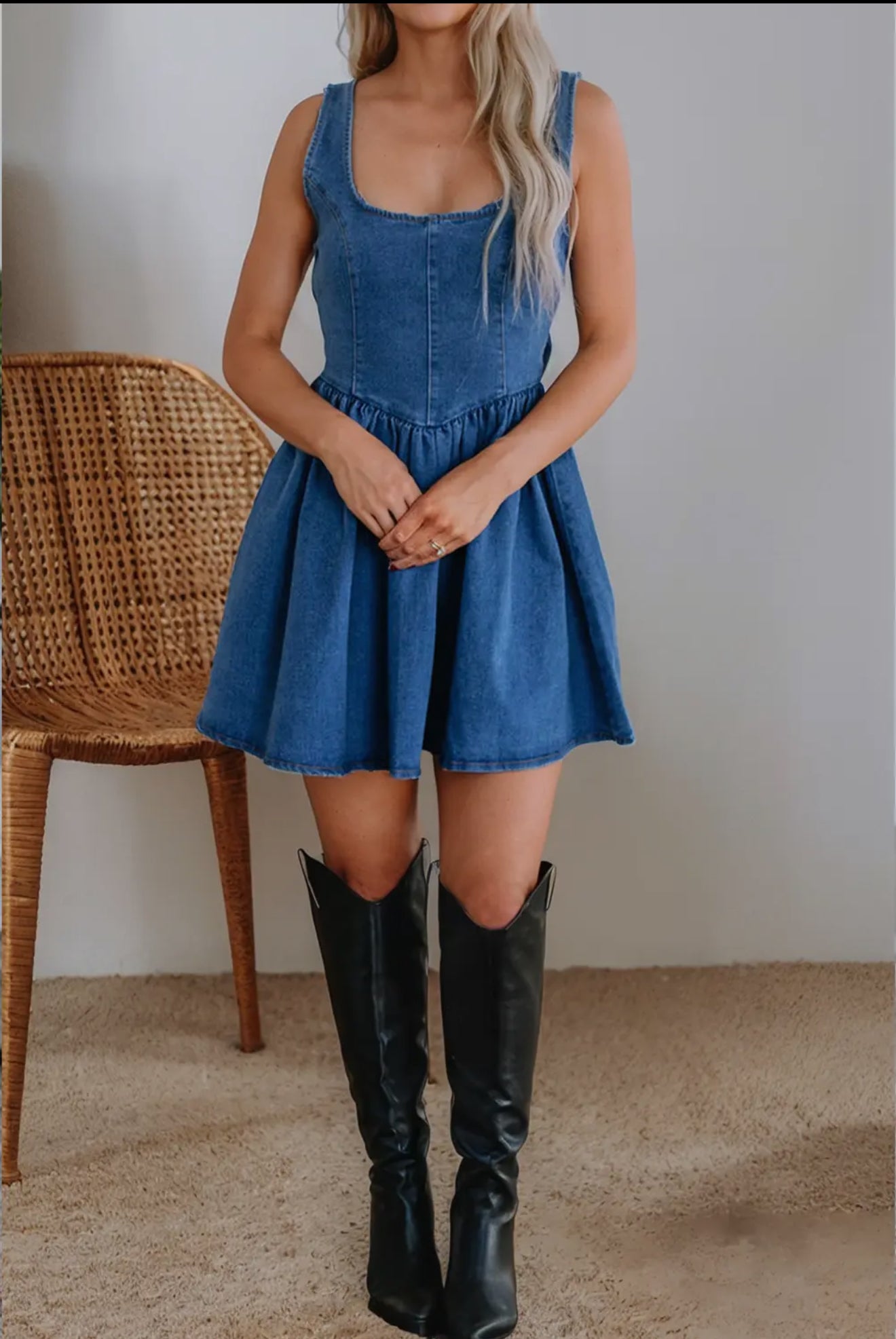 Dixie Denim Dress