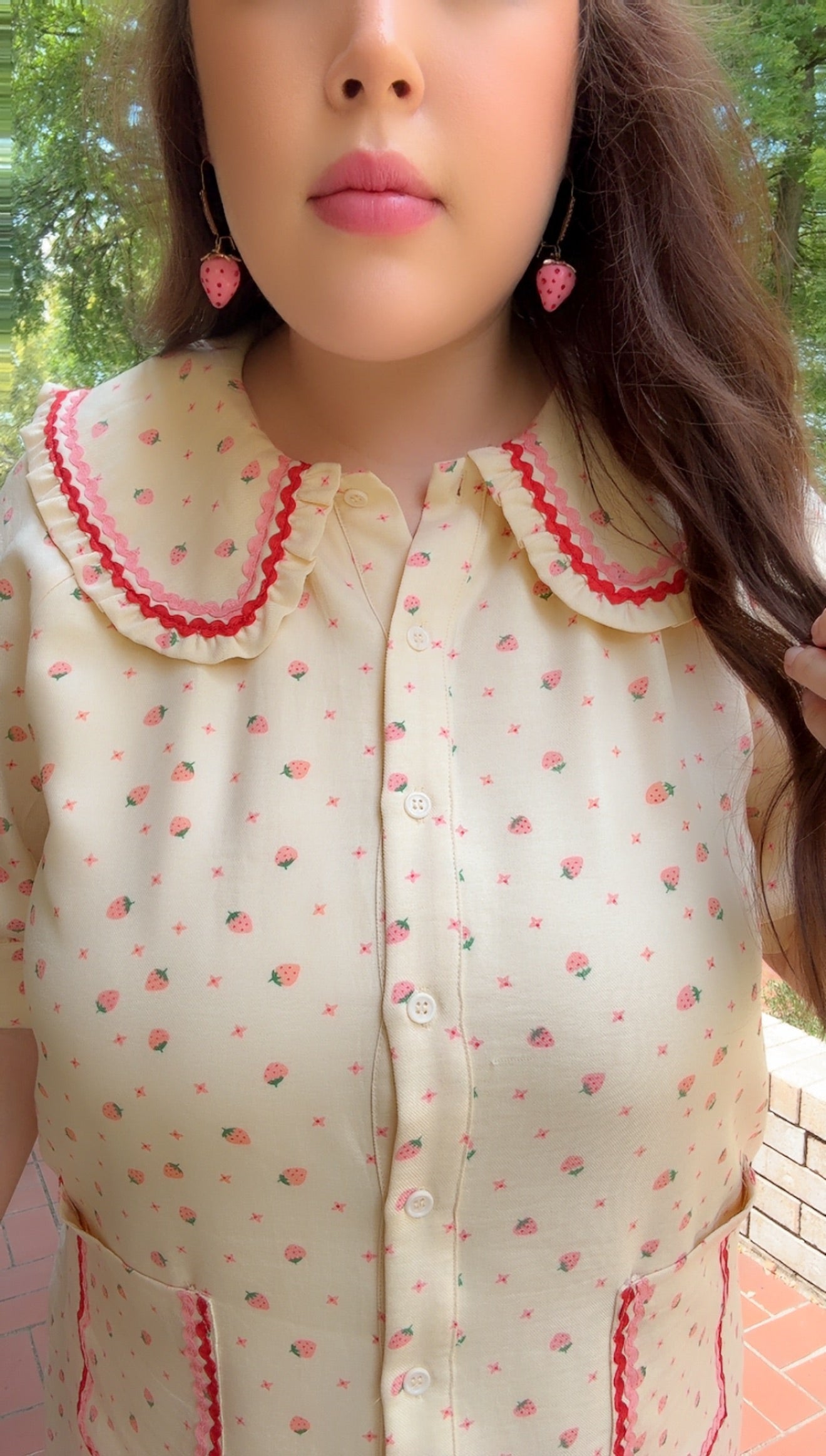 Strawberry Sundae Mini Dress