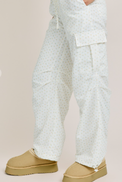 Ditsy Floral Cargo Pants