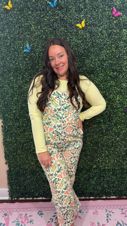 Whimsy Rainforest Overalls