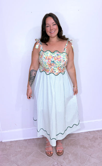 Sweet Pea Midi Dress