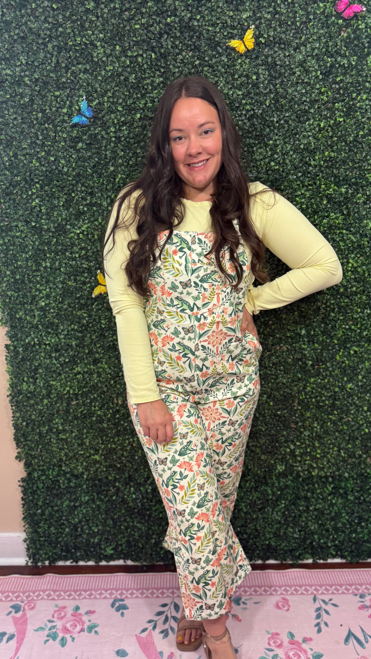 Whimsy Rainforest Overalls