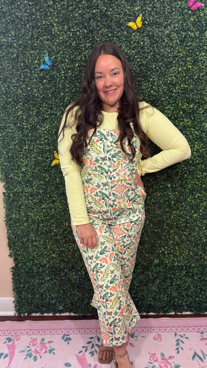 Whimsy Rainforest Overalls