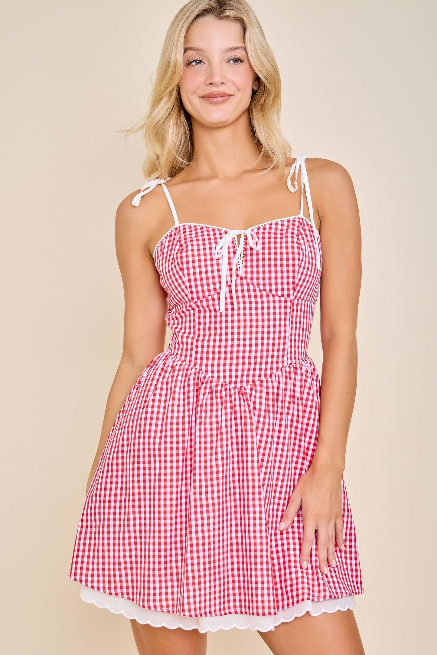 Red Gingham MinI