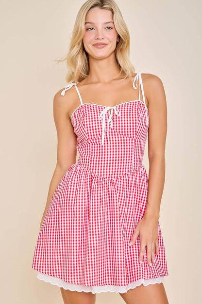 Red Gingham MinI