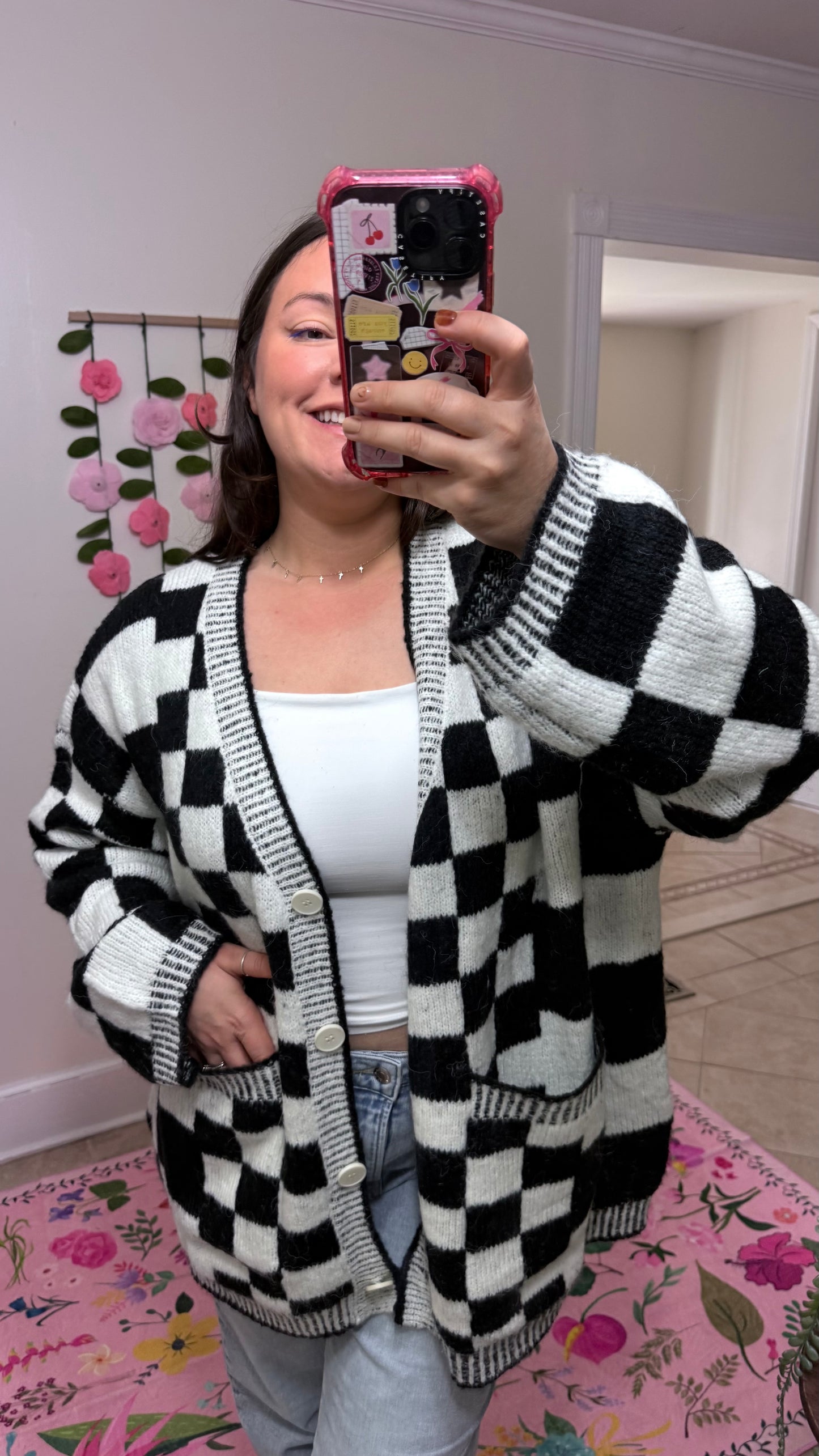 Checkmate Cozy Cardigan ♟️