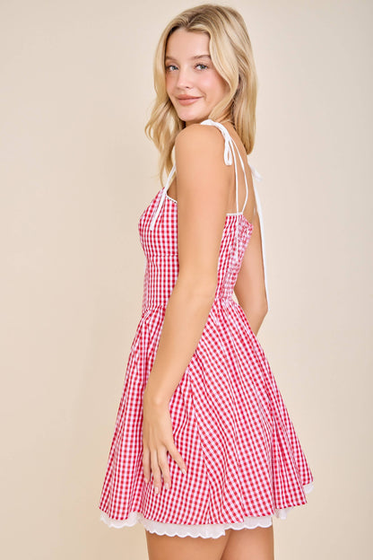 Red Gingham MinI