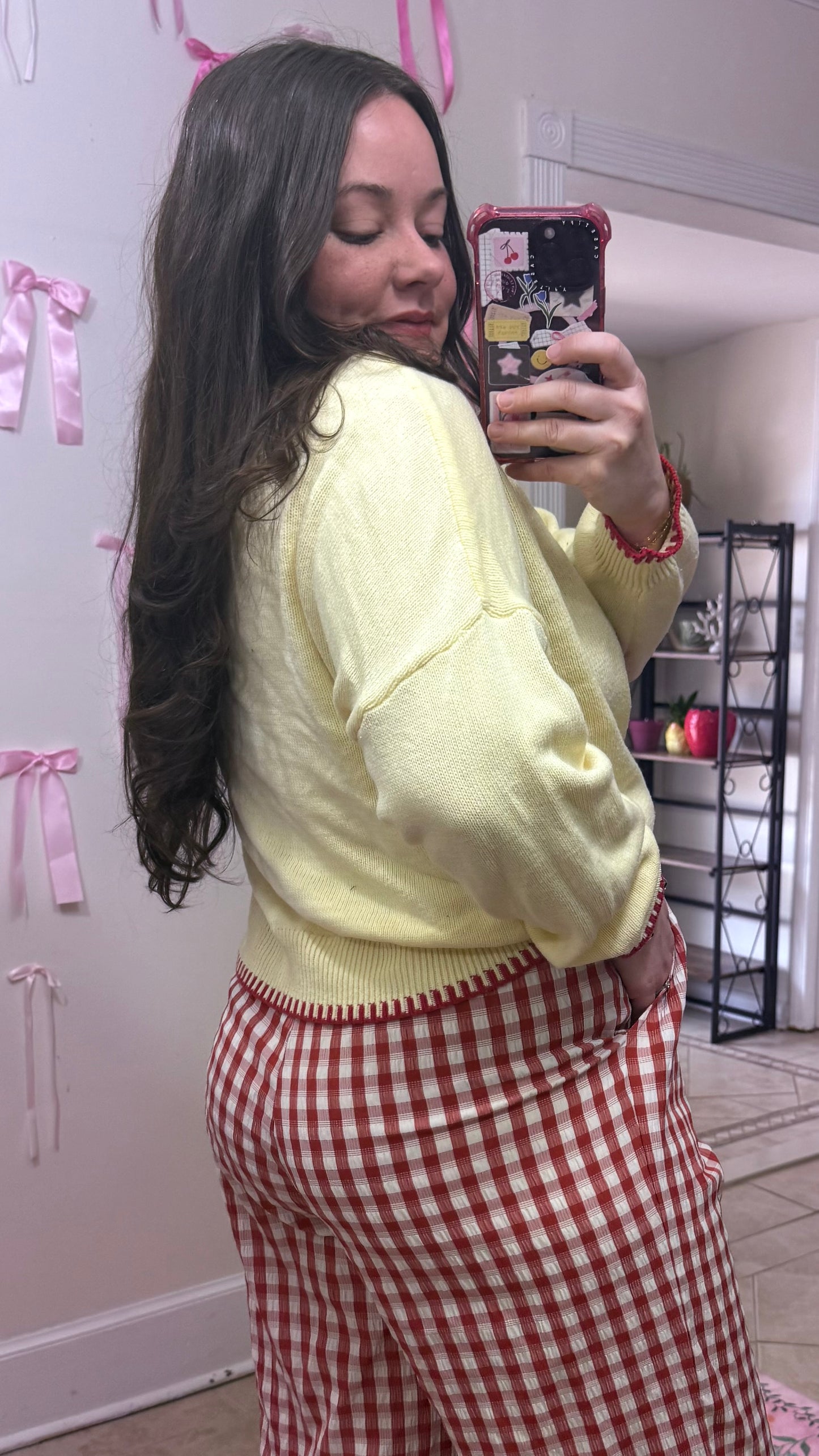 Sweet Berry Stitch Sweater