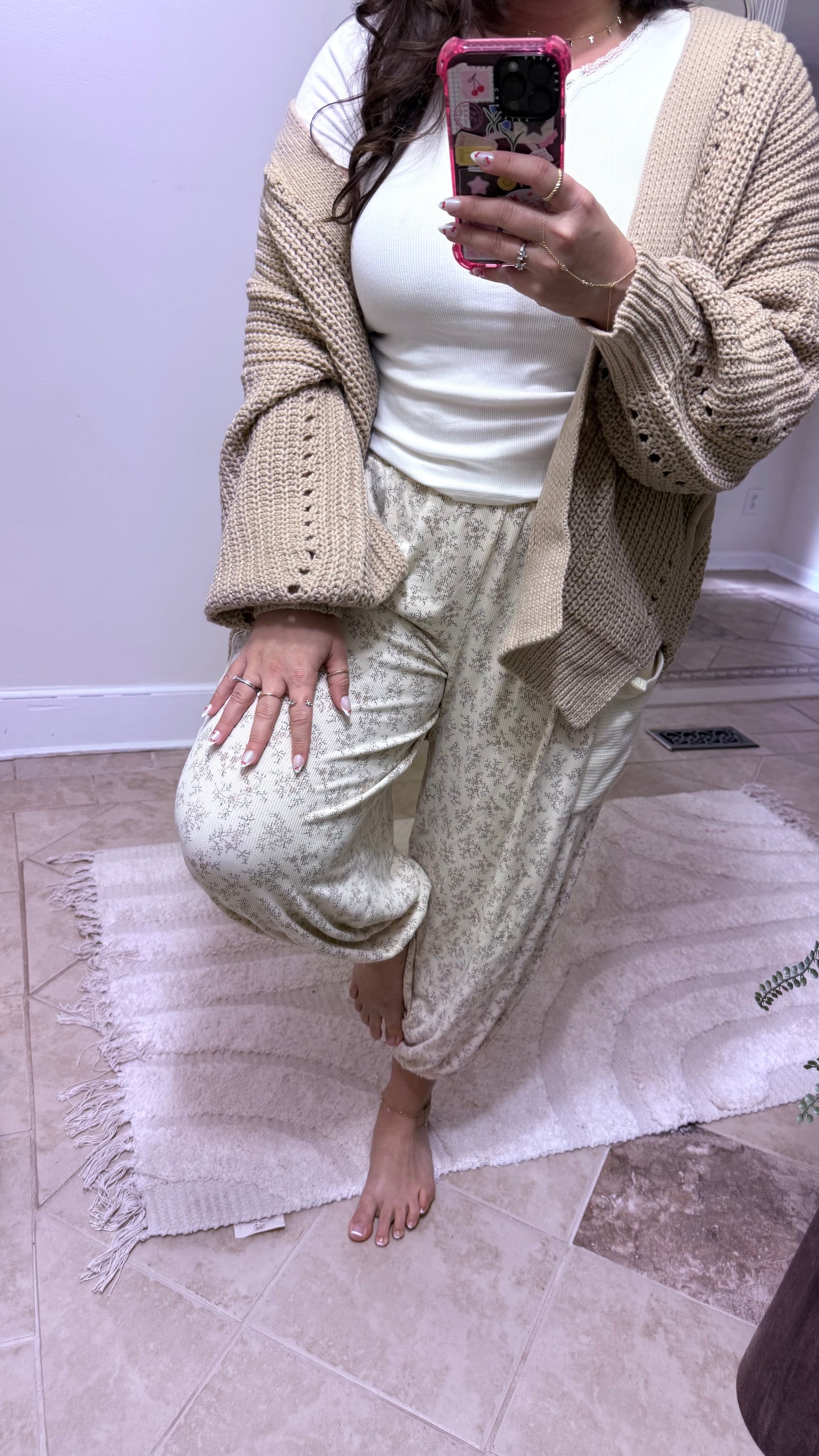 Patchwork Petal Joggers - POL