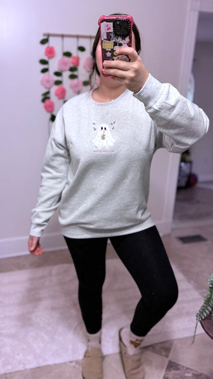 Cold Boo Embroidered Crewneck