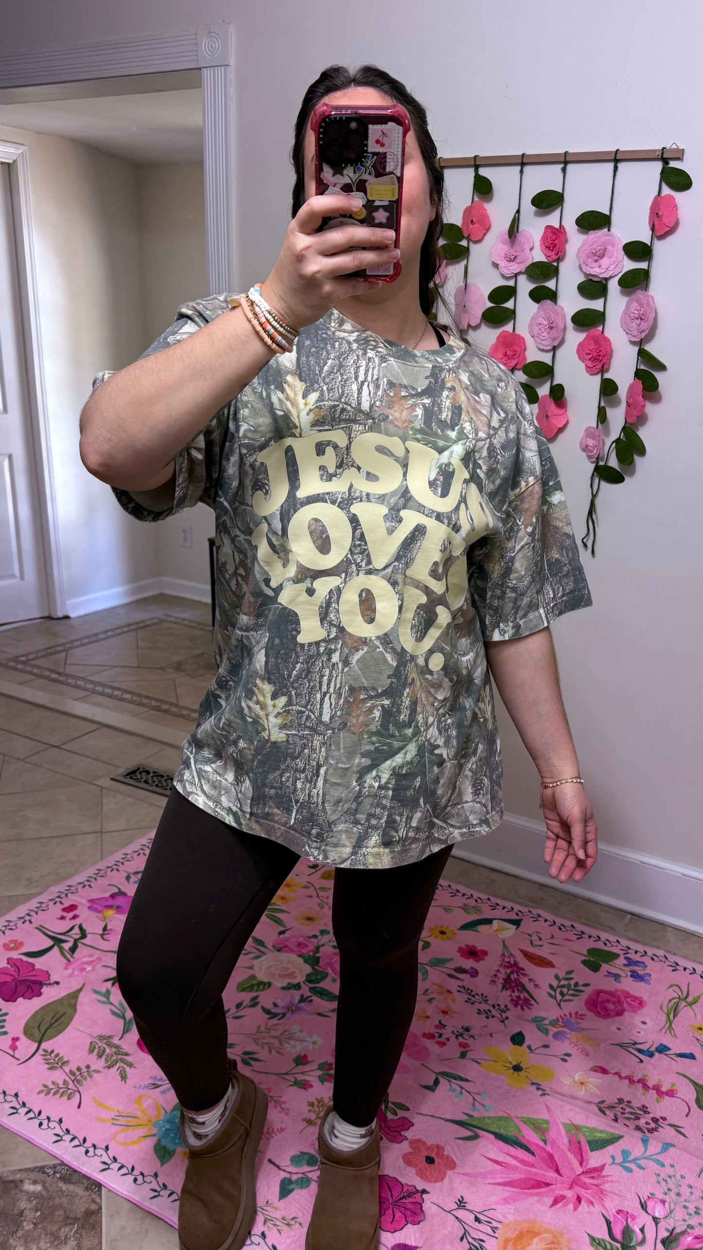 Jesus Loves You Camo Tee